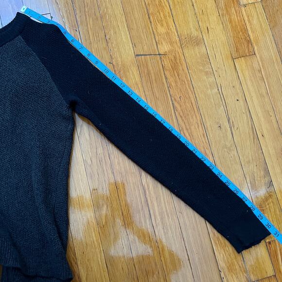 Madewell Province Cross-Back Pullover Sweater in Colorblock Size S - Picture 14 of 14